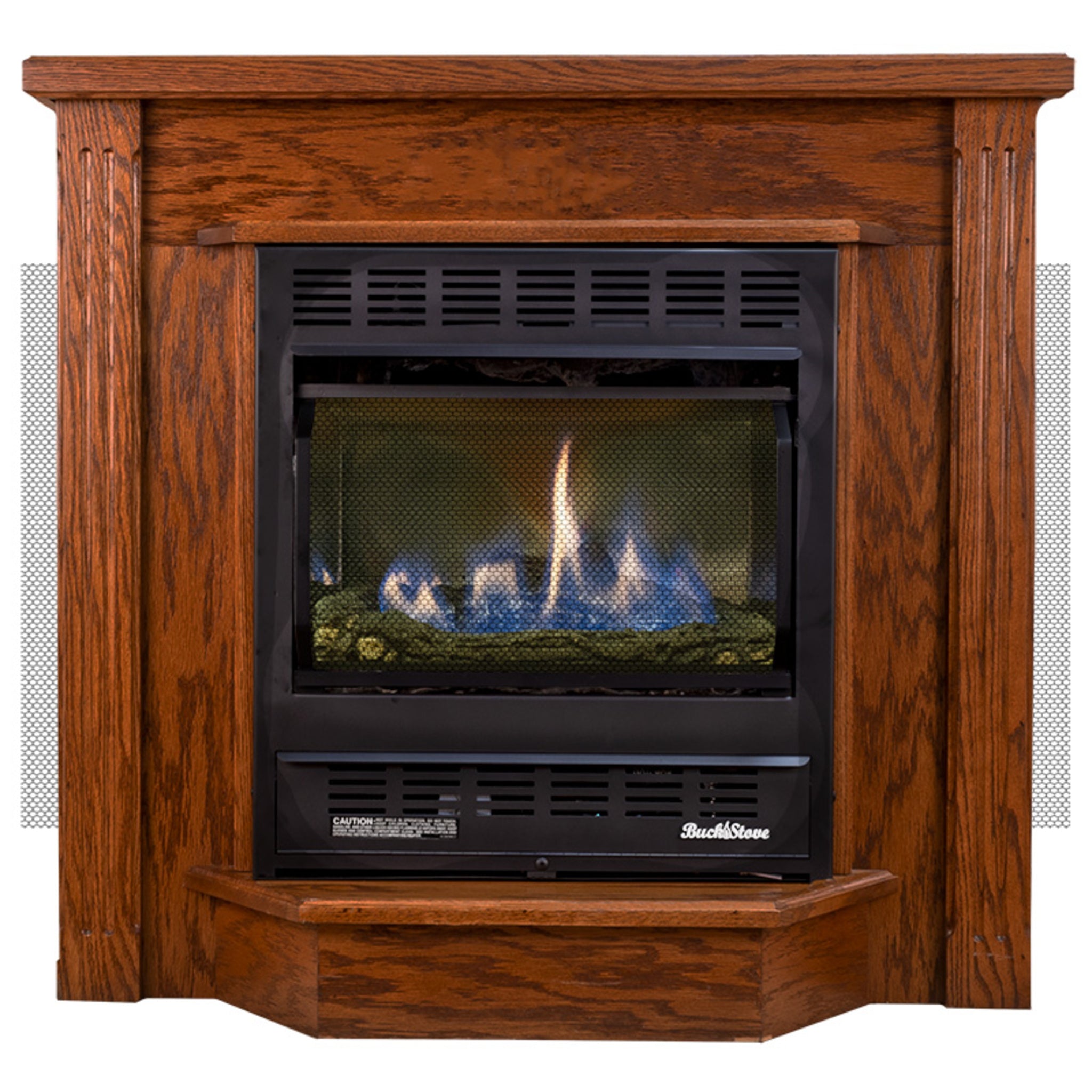 Deluxe Mantel for Buck Stove Models 1127 & 1110 Gas Stoves