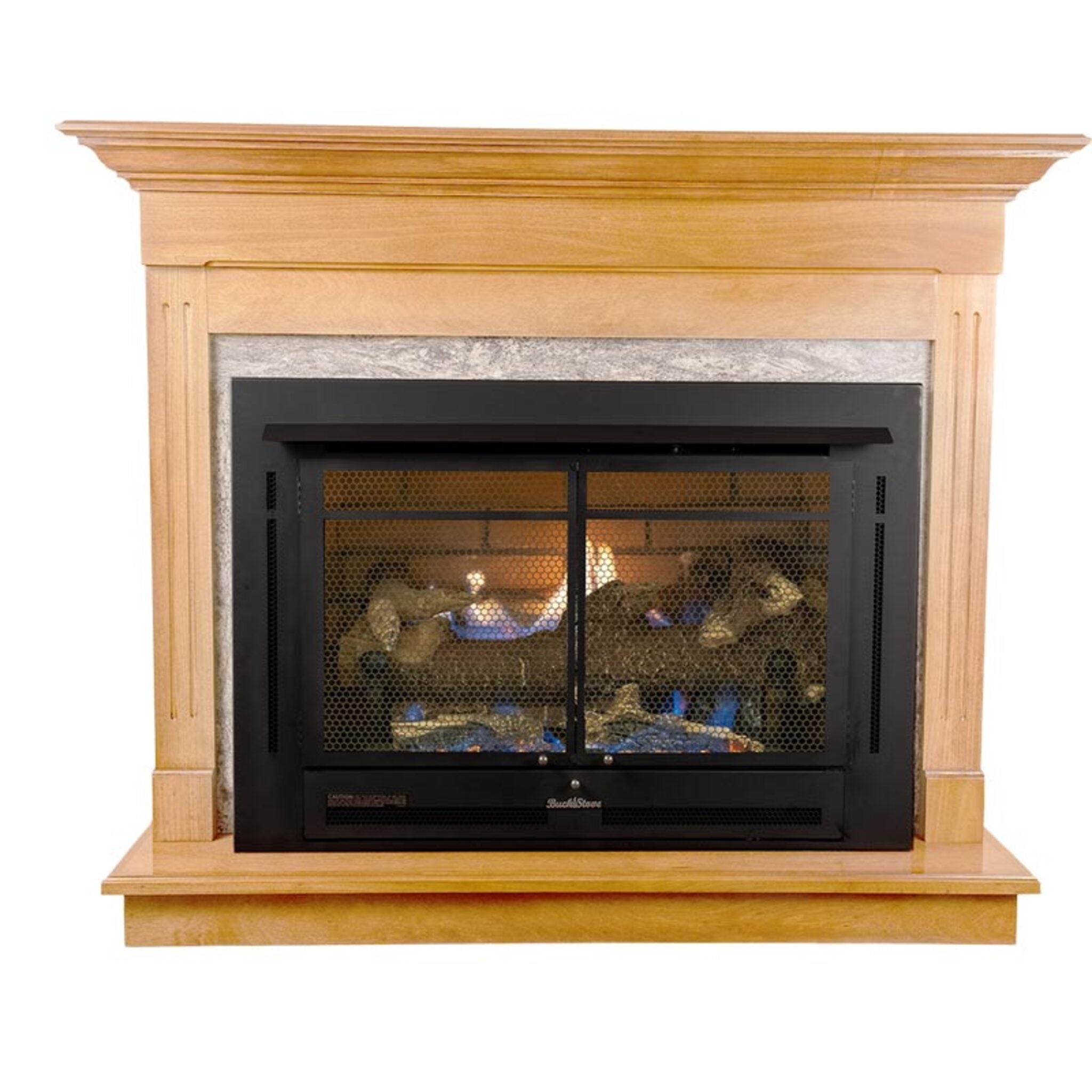 Contemporary Mantel for Buck Stove Models 34ZC Contemporary &384 Versatile Gas Stoves