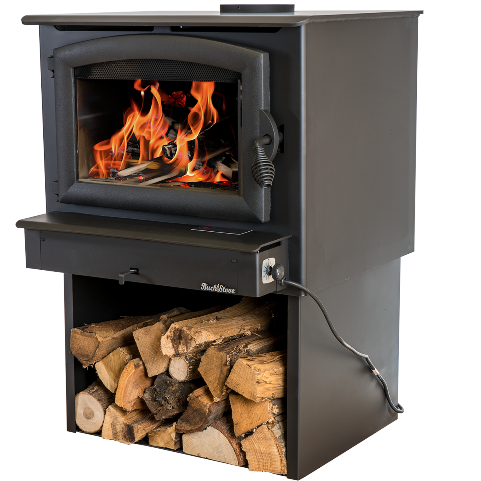 Buck Stove Woodbox Pedestal for Model 21 Non-Catalytic Wood Stove
