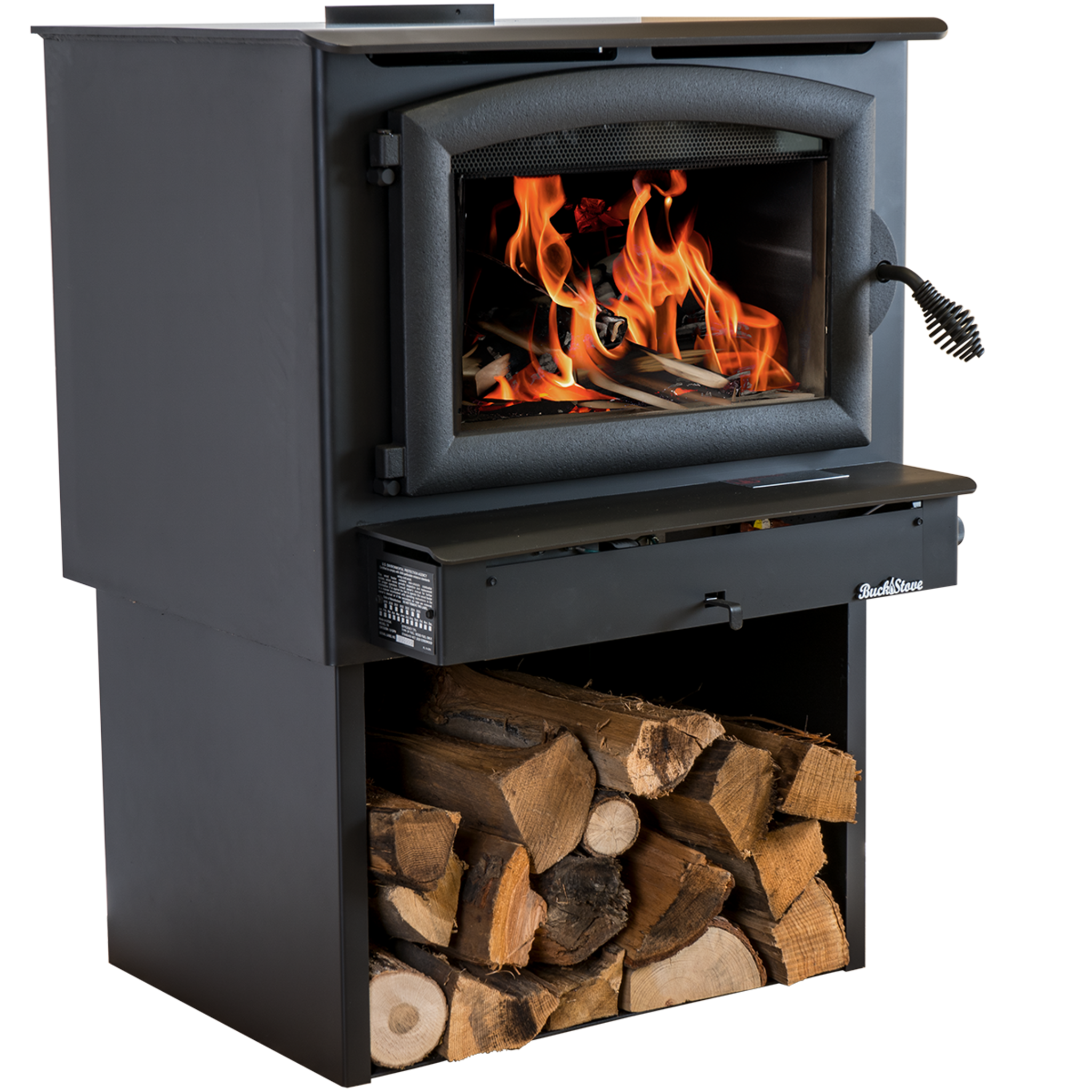Buck Stove Woodbox Pedestal for Model 21 Non-Catalytic Wood Stove