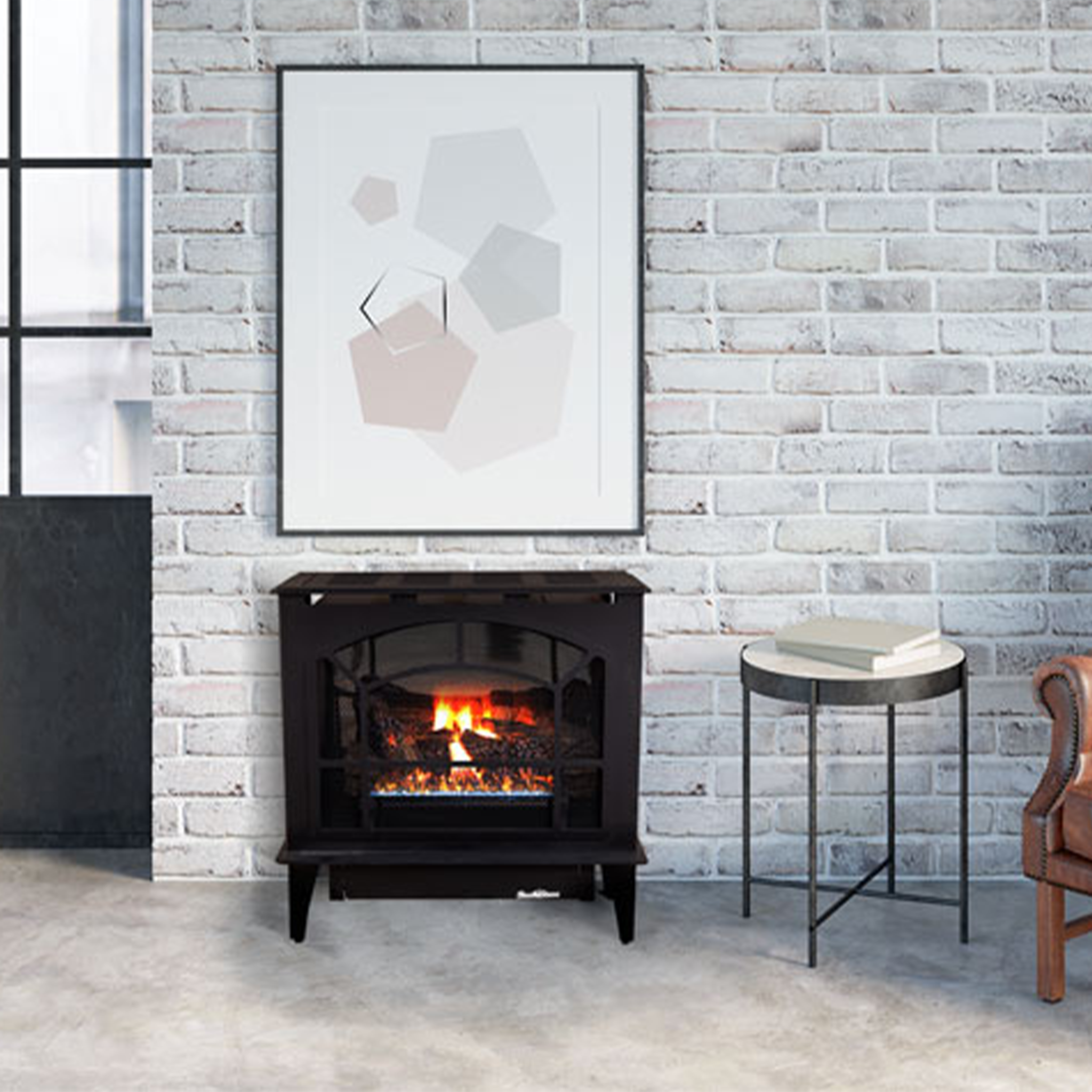 Model Townsend II Steel Series Vent-Free Gas Stove
