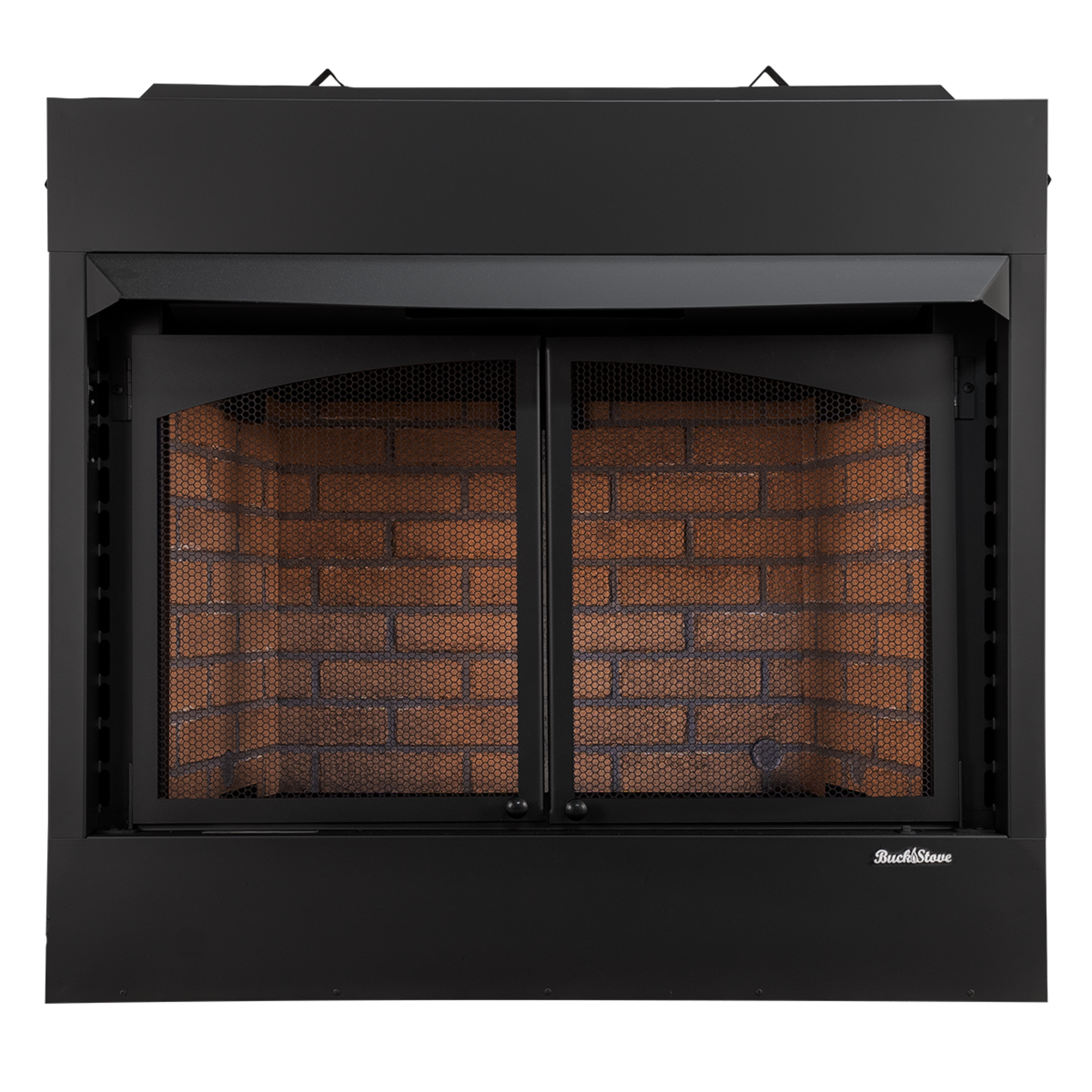 Model 36ZCBB & 42ZCBBXL Vent-Free Zero Clearance Builder Box with EmberVision 100 Oak Gas Logs